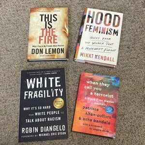 NWOT Activism and Social Justice 4 Book Bundle - Hardcover and Paperback